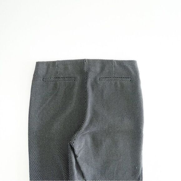 Adrianna Papell Pants Polka Dot Black White Women's 6 Pull On Trousers Stretchy - Picture 2 of 11